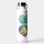Supergirl "Die Zukunft ist weiblich" Trinkflasche (Vorne)