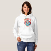 Supergirl Drama frei in meiner Stadt Hoodie (Vorne ganz)
