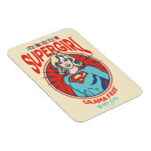 Supergirl Drama frei in meiner Stadt Magnet (Rechte Seite)