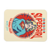 Supergirl Drama frei in meiner Stadt Magnet (Horizontal)