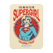 Supergirl Drama frei in meiner Stadt Magnet (Vertikal)