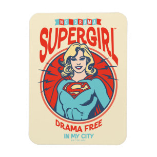 Supergirl Drama frei in meiner Stadt Magnet