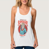 Supergirl Drama frei in meiner Stadt Tank Top (Vorderseite)
