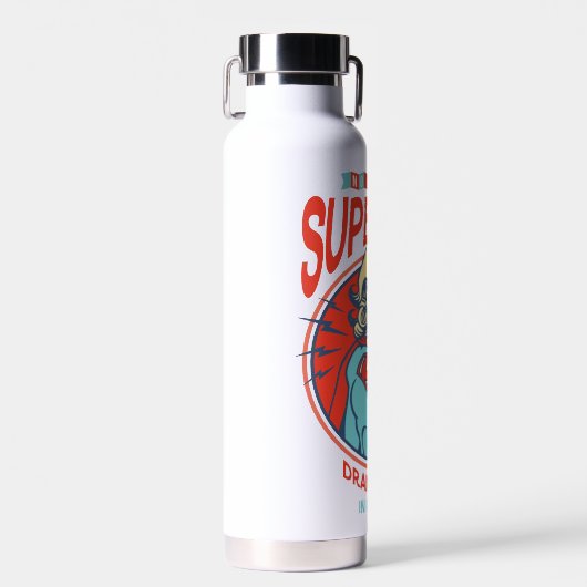 Supergirl Drama frei in meiner Stadt Trinkflasche (Vorne)