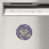 Supergirl-Extravagant-Logo-Collage Magnet (In Situ (Geschirrspüler))