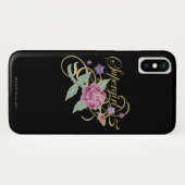 Supergirl Extravagante Rose Case-Mate iPhone Hülle (Rückseite (Horizontal))