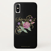 Supergirl Extravagante Rose Case-Mate iPhone Hülle (Rückseite)