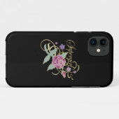 Supergirl Extravagante Rose Case-Mate iPhone Hülle (Rückseite (Horizontal))