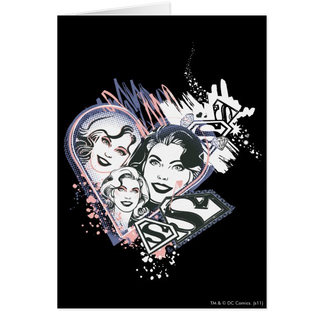 Supergirl Face Collage (Vorne)