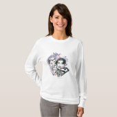 Supergirl Face Collage T-Shirt (Vorne ganz)