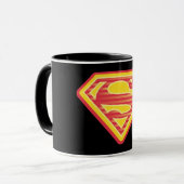 Supergirl Far-Out-Logo Tasse (Vorderseite Links)