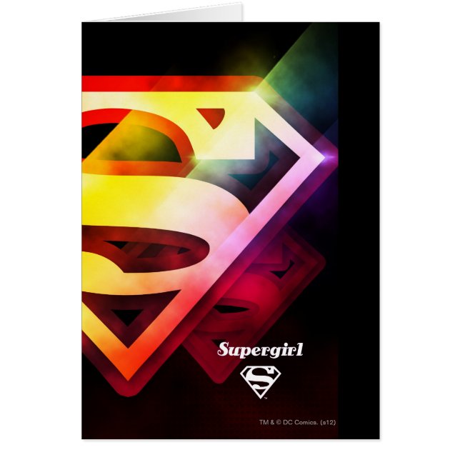 Supergirl-farbiges Logo (Vorne)