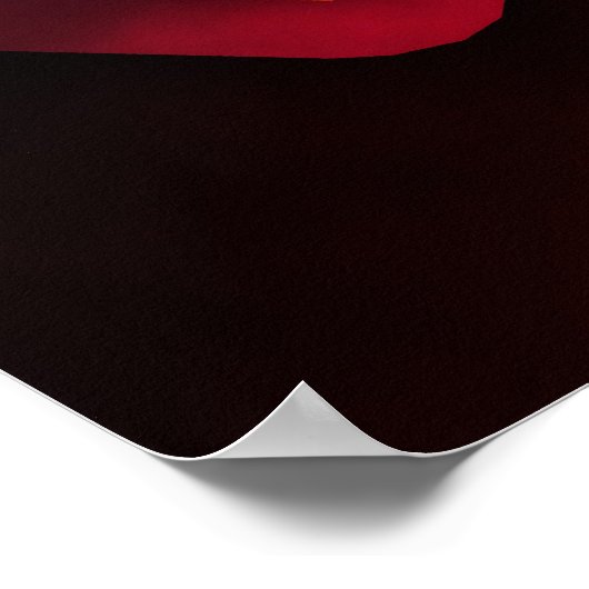 Supergirl-farbiges Logo Poster (Ecke)