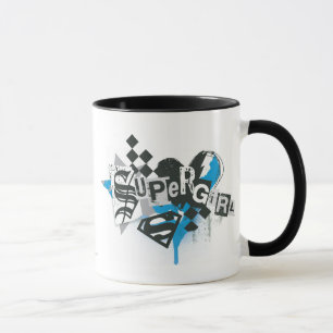 Supergirl Flecken und Spritzer Tasse