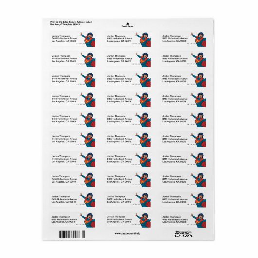 Supergirl Fliegen in Blue Anzug (Vorne)