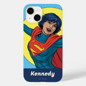Supergirl Fliegen in Blue Anzug Case-Mate iPhone Hülle (Rückseite)
