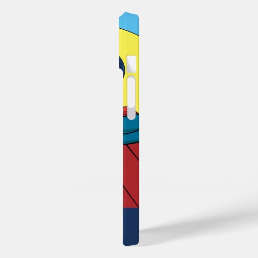 Supergirl Fliegen in Blue Anzug Case-Mate iPhone Hülle (Rückseite / Links)