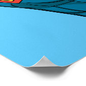 Supergirl Fliegen in Blue Anzug Poster (Ecke)