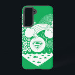 Supergirl Floral Peace Heart Graphic Samsung Galaxy Hülle<br><div class="desc">Supergirl | Karo aus dieser Herzgrafik bestehend aus Ruhe und Natur-Icons!</div>
