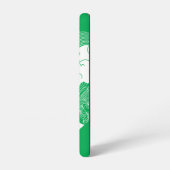 Supergirl Floral Peace Heart Graphic Samsung Galaxy Hülle (Linke Seite)