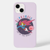 Supergirl Flying Up Illustration Case-Mate iPhone Hülle (Rückseite)