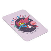 Supergirl Flying Up Illustration Magnet (Rechte Seite)