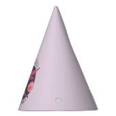 Supergirl Flying Up Illustration Partyhütchen (Rechts)