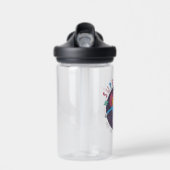 Supergirl Flying Up Illustration Trinkflasche (Vorne)