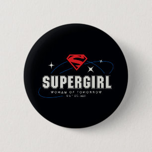 Supergirl Frau von morgen Button