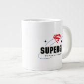 Supergirl Frau von morgen Jumbo-Tasse (Vorderseite Rechts)