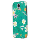 Supergirl für Peace Pattern Case-Mate Samsung Galaxy Hülle (Rückseite Links)