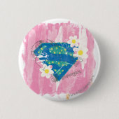 Supergirl für Peace Pink Button (Vorderseite)