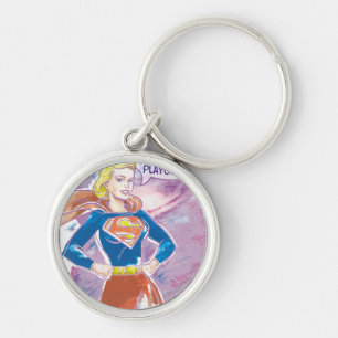 Supergirl Galaxy Schlüsselanhänger