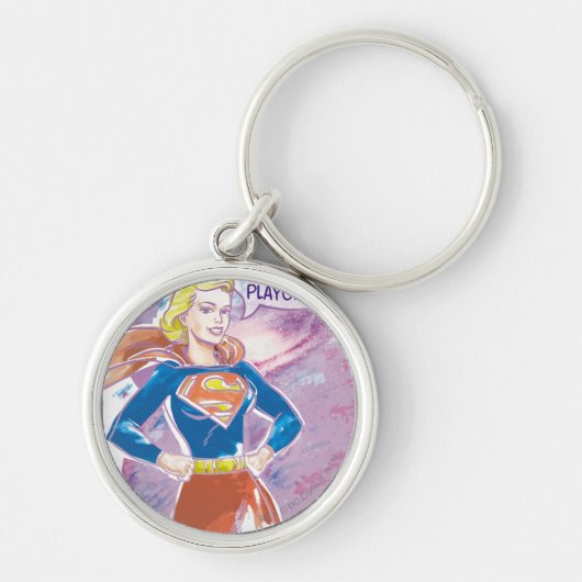 Supergirl Galaxy Schlüsselanhänger (Vorne)