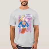 Supergirl Galaxy T-Shirt (Vorderseite)