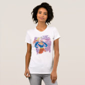 Supergirl Galaxy T-Shirt (Vorne ganz)