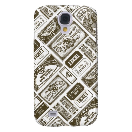 Supergirl geben ein Muster Brown Case-Mate Samsung Galaxy Hülle (Rückseite)