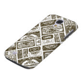 Supergirl geben ein Muster Brown Case-Mate Samsung Galaxy Hülle (unten)