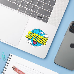 Supergirl Global Pop Grafik Aufkleber