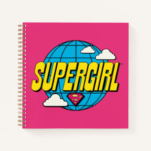 Supergirl Global Pop Grafik Notizblock