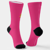 Supergirl Global Pop Grafik Socken (Gewinkelt)