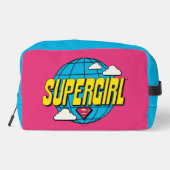 Supergirl Global Pop Grafik Waschbeutel (Rückseite)
