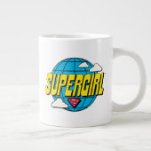 Supergirl Global Pop Graphic Jumbo-Tasse (Rechts)