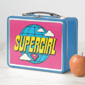 Supergirl Global Pop Graphic Metall Brotdose (Beispiel)