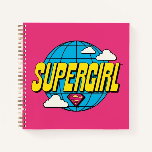 Supergirl Global Pop Graphic Notizblock (Vorderseite)