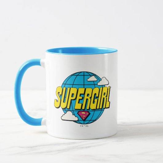 Supergirl Global Pop Graphic Tasse (Links)