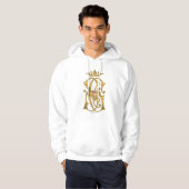 Supergirl Gold Crown Hoodie (Vorne ganz)