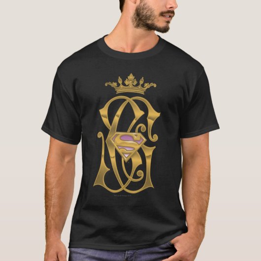 Supergirl Gold Crown T-Shirt (Vorderseite)