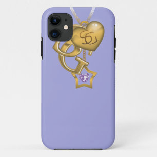 Supergirl Gold Locket iPhone 11 Hülle