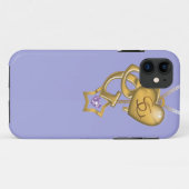 Supergirl Gold Locket Case-Mate iPhone Hülle (Rückseite (Horizontal))